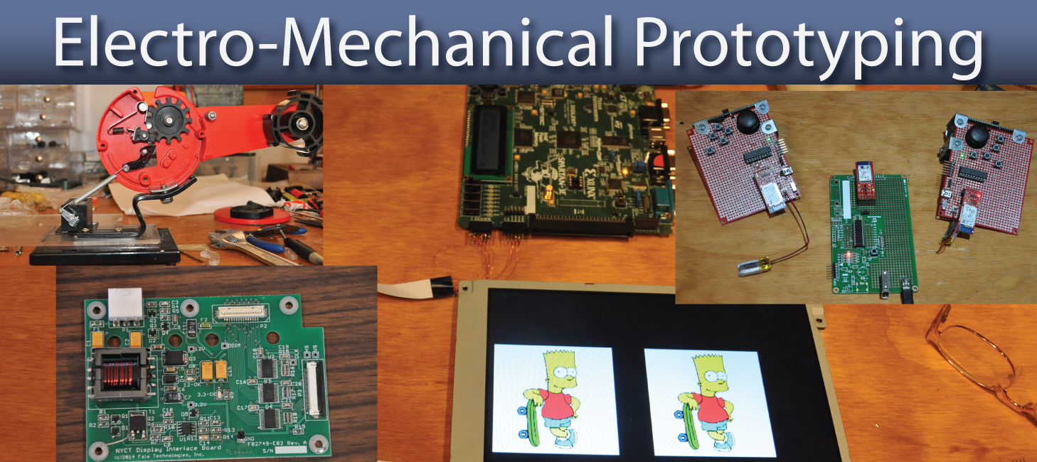 Image of prototypes designed by Marcotte Enterprises